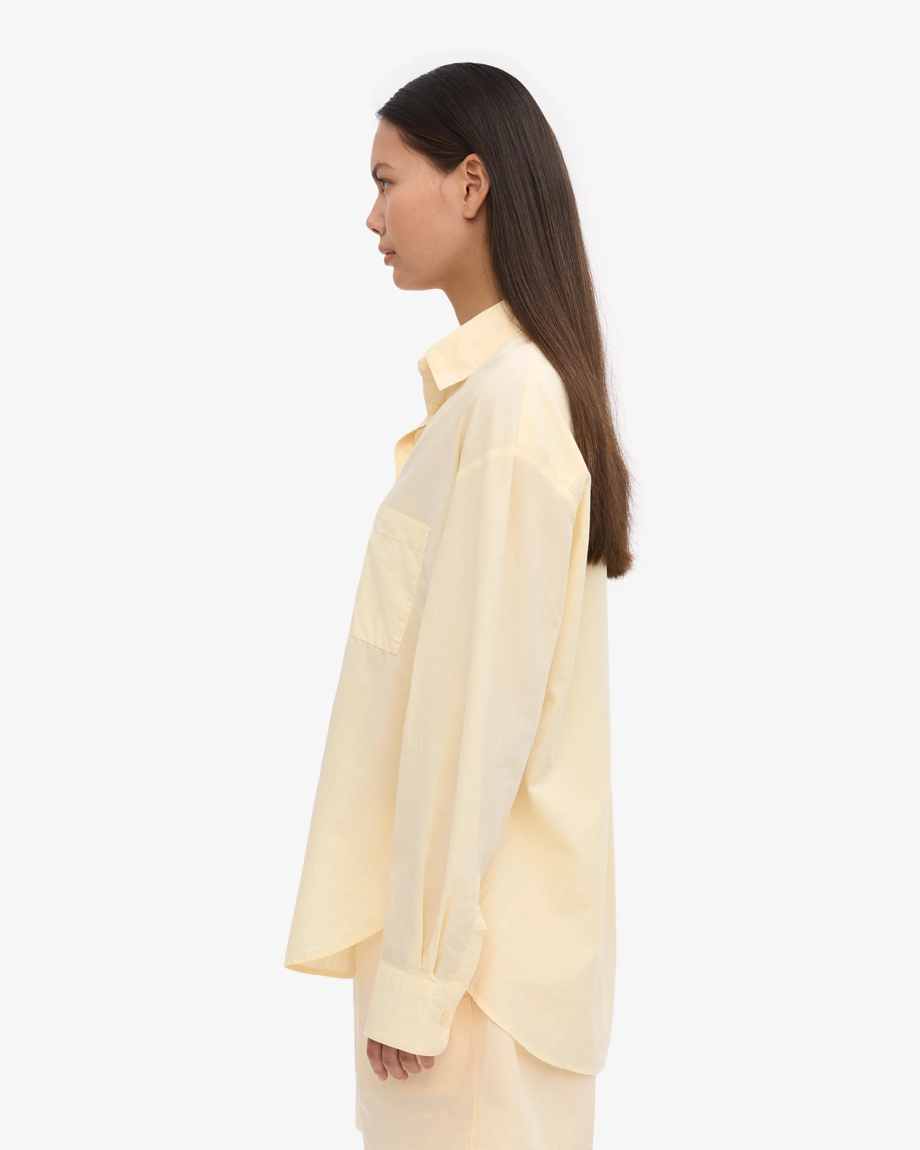 COLORFUL STANDARD - CHEMISE SURDIMENSIONNÉE - JAUNE DOUX sold by Boutique Unicorn product image thumbnail 3