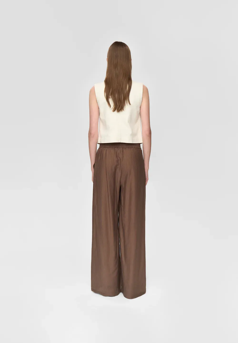 MINIMUM - PANTALON ROSIES - FOSSILE - PÉ26 sold by Boutique Unicorn product image thumbnail 2