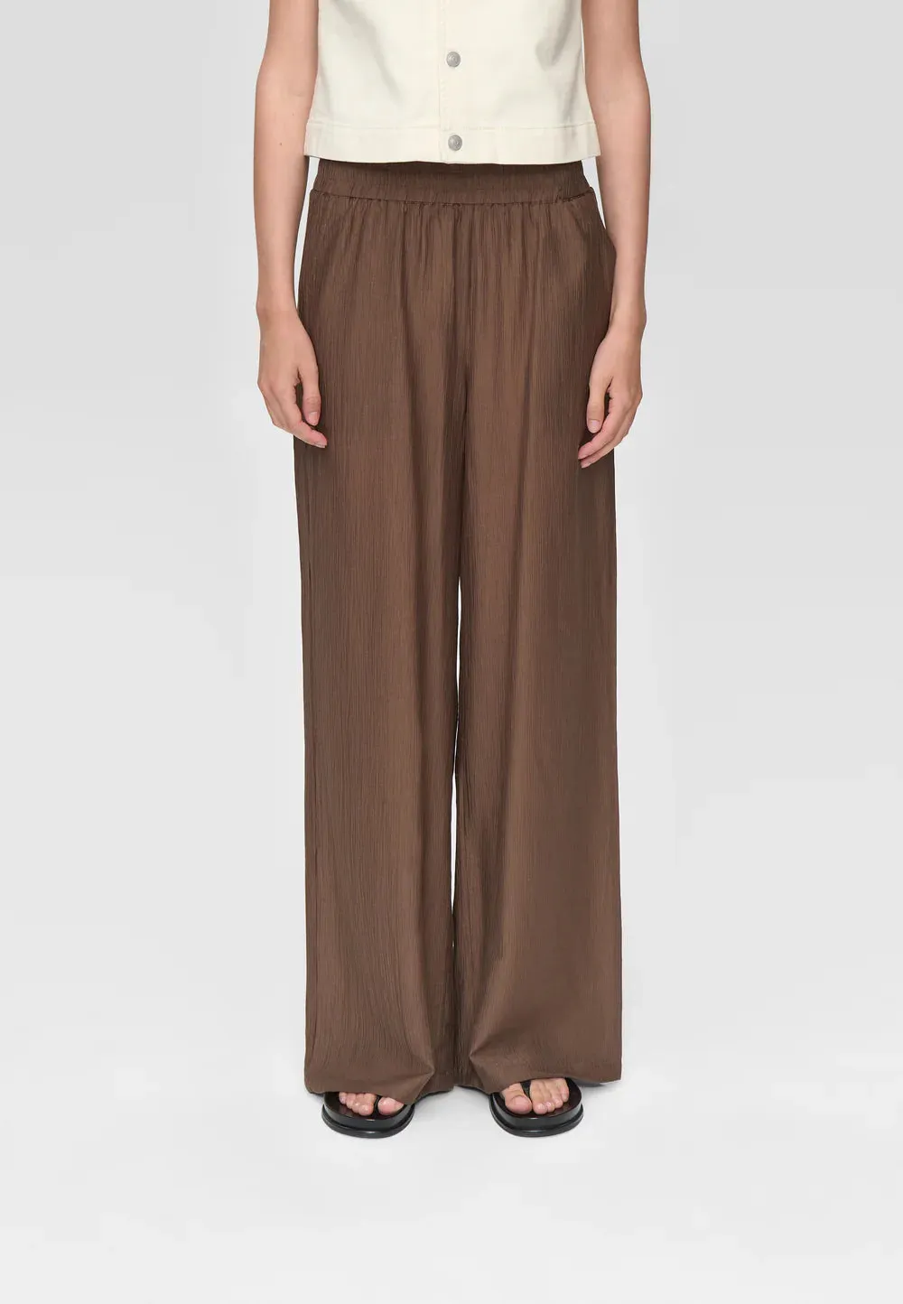 MINIMUM - PANTALON ROSIES - FOSSILE - PÉ26 sold by Boutique Unicorn product image thumbnail 4