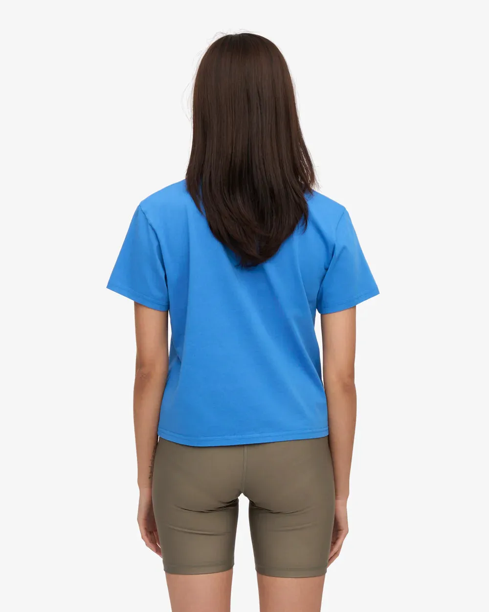 COLORFUL STANDARD - T SHIRT BOXY COURT - BLEU PACIFIQUE sold by Boutique Unicorn product image thumbnail 4