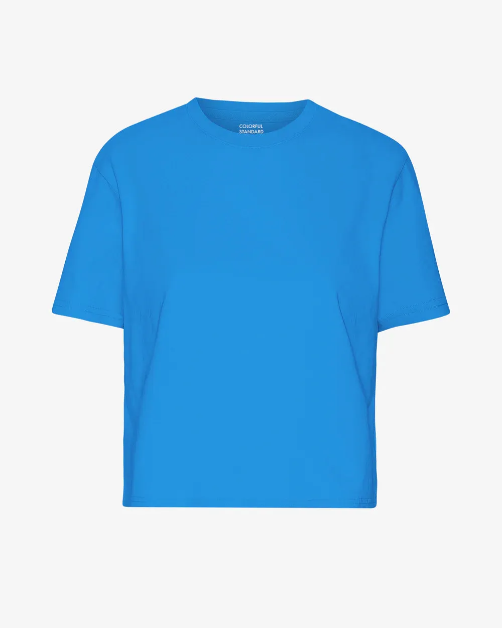 COLORFUL STANDARD - T SHIRT BOXY COURT - BLEU PACIFIQUE sold by Boutique Unicorn product image thumbnail 3