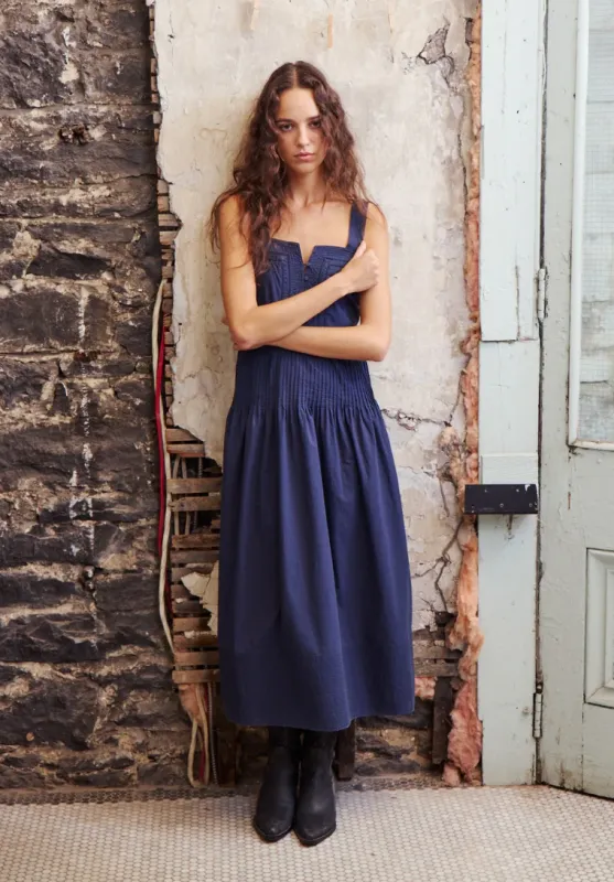 MELISSA NEPTON - ROBE NITA - MARINE - PÉ26 made by MELISSA NEPTON