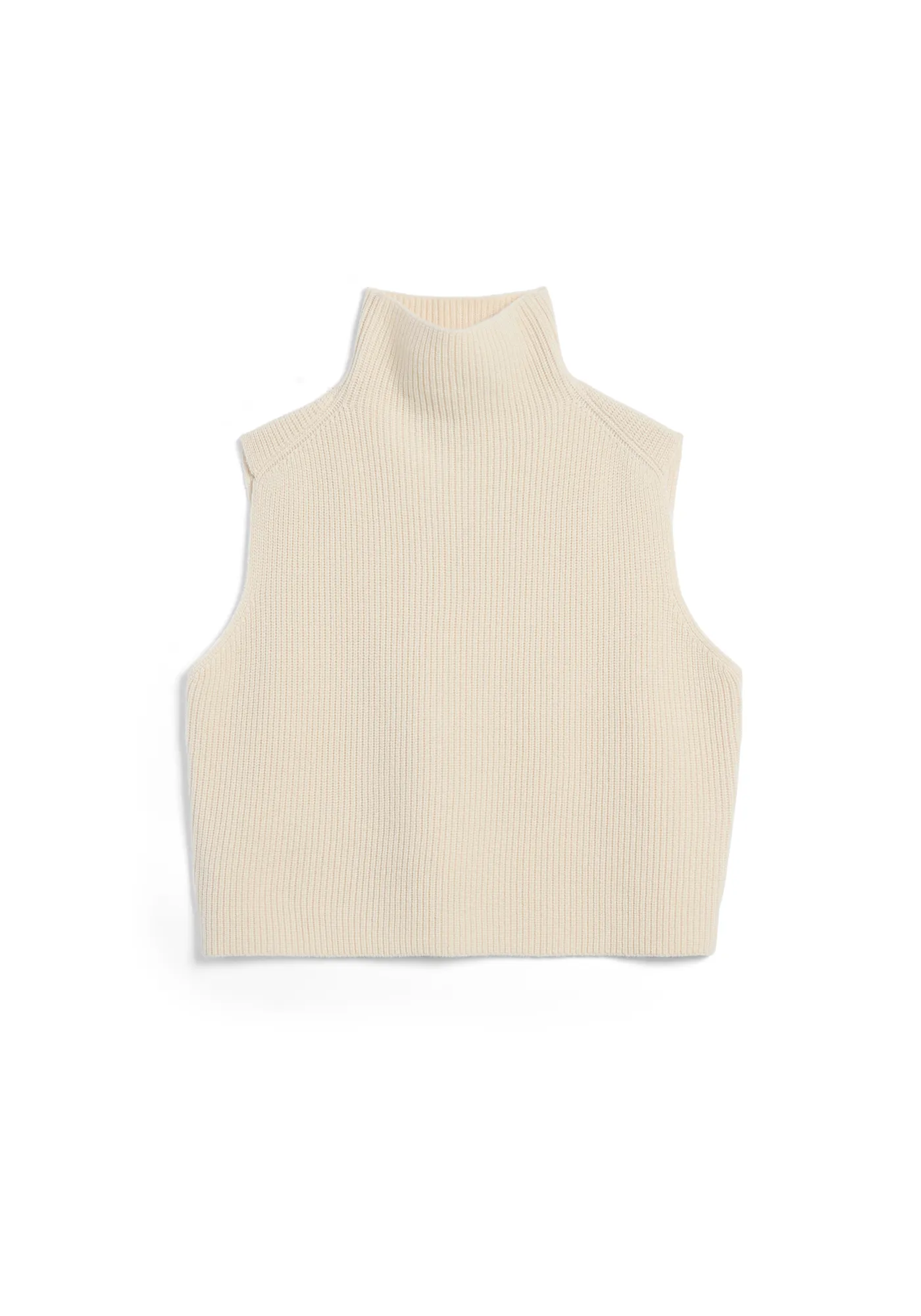 Evelina Merino Wool Vest - Off White sold by DEMYLEE product image thumbnail 2