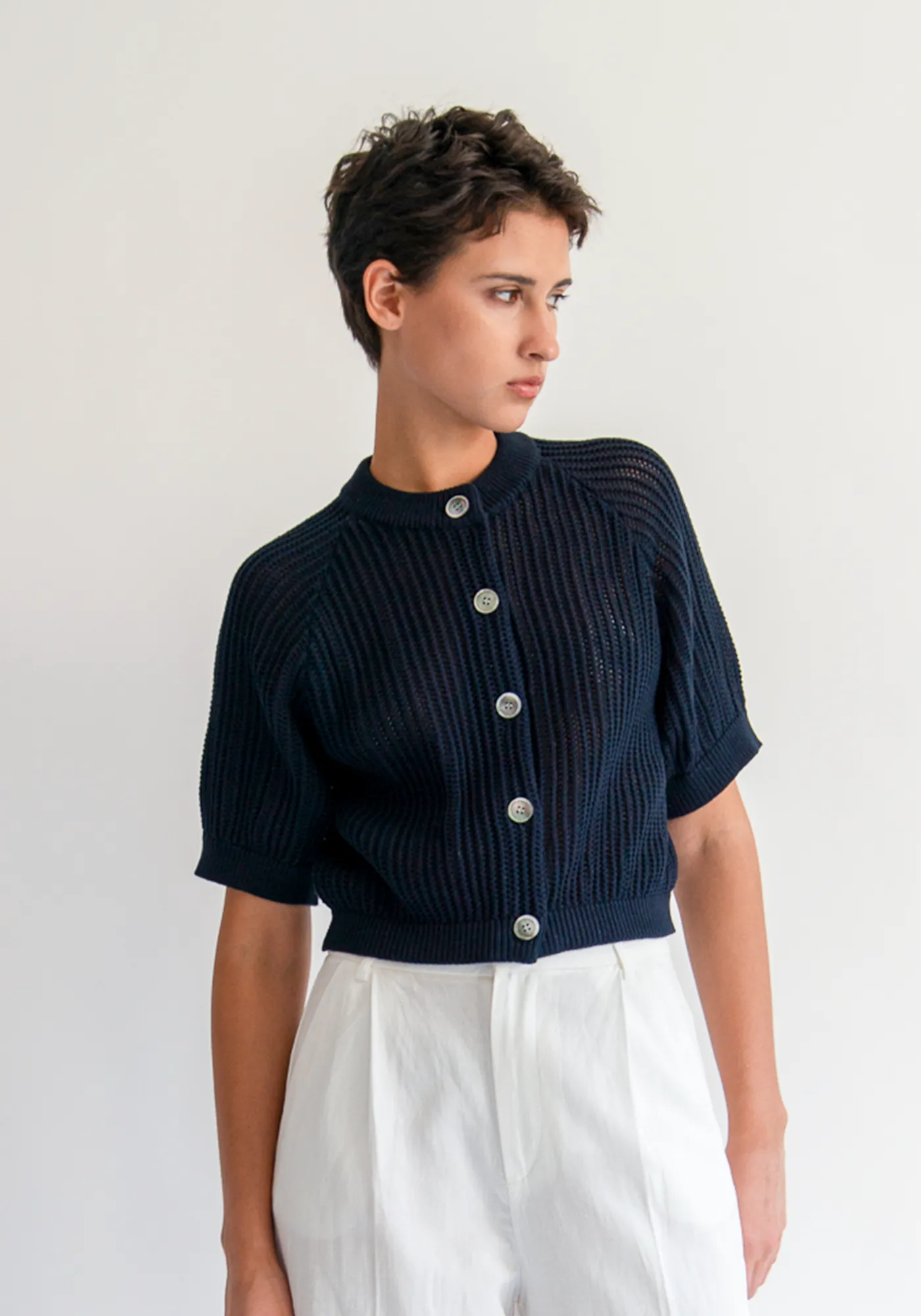 Cadmus Organic Cotton Cardigan sold by DEMYLEE