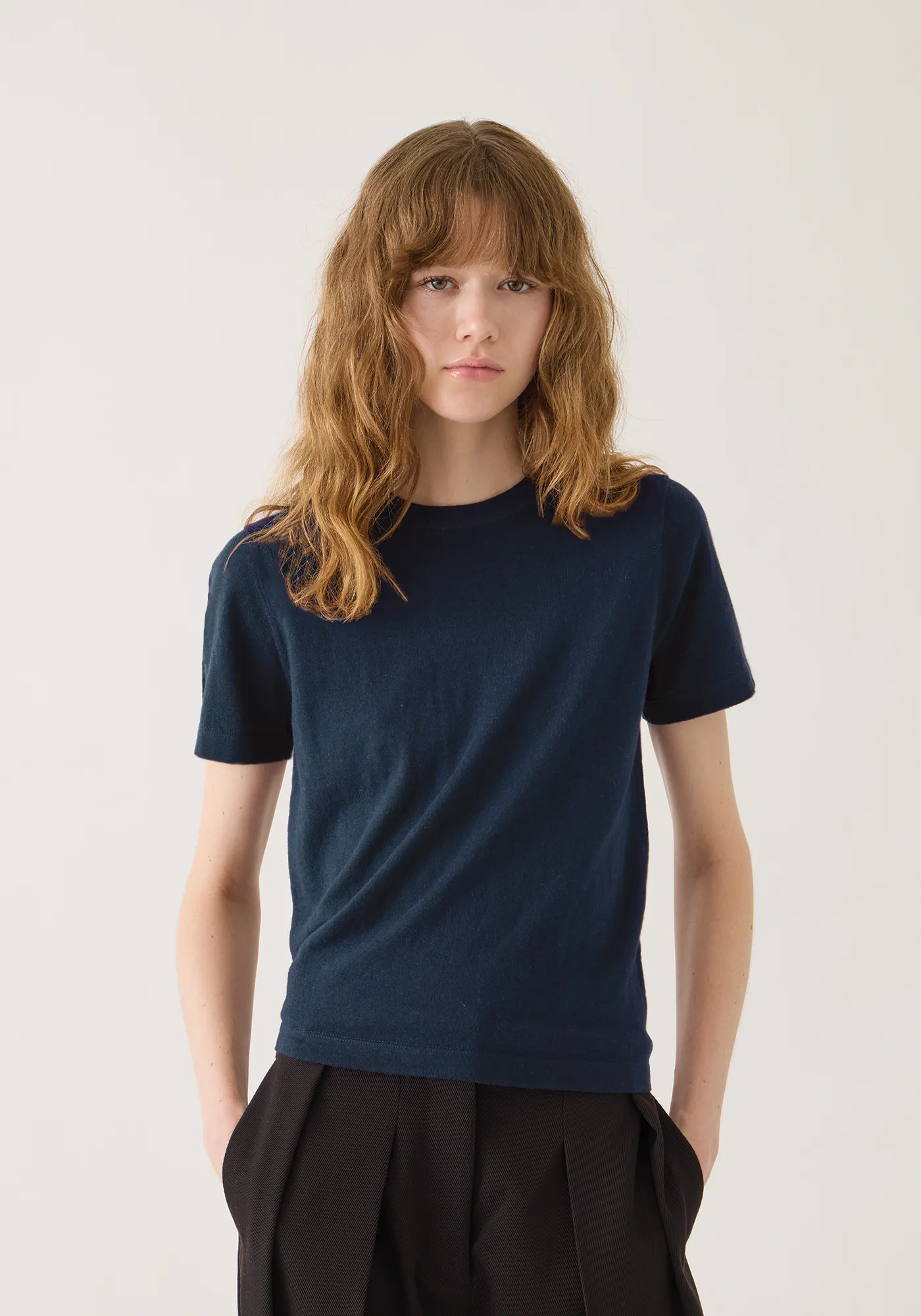 Adebola Cotton Cashmere Top sold by DEMYLEE