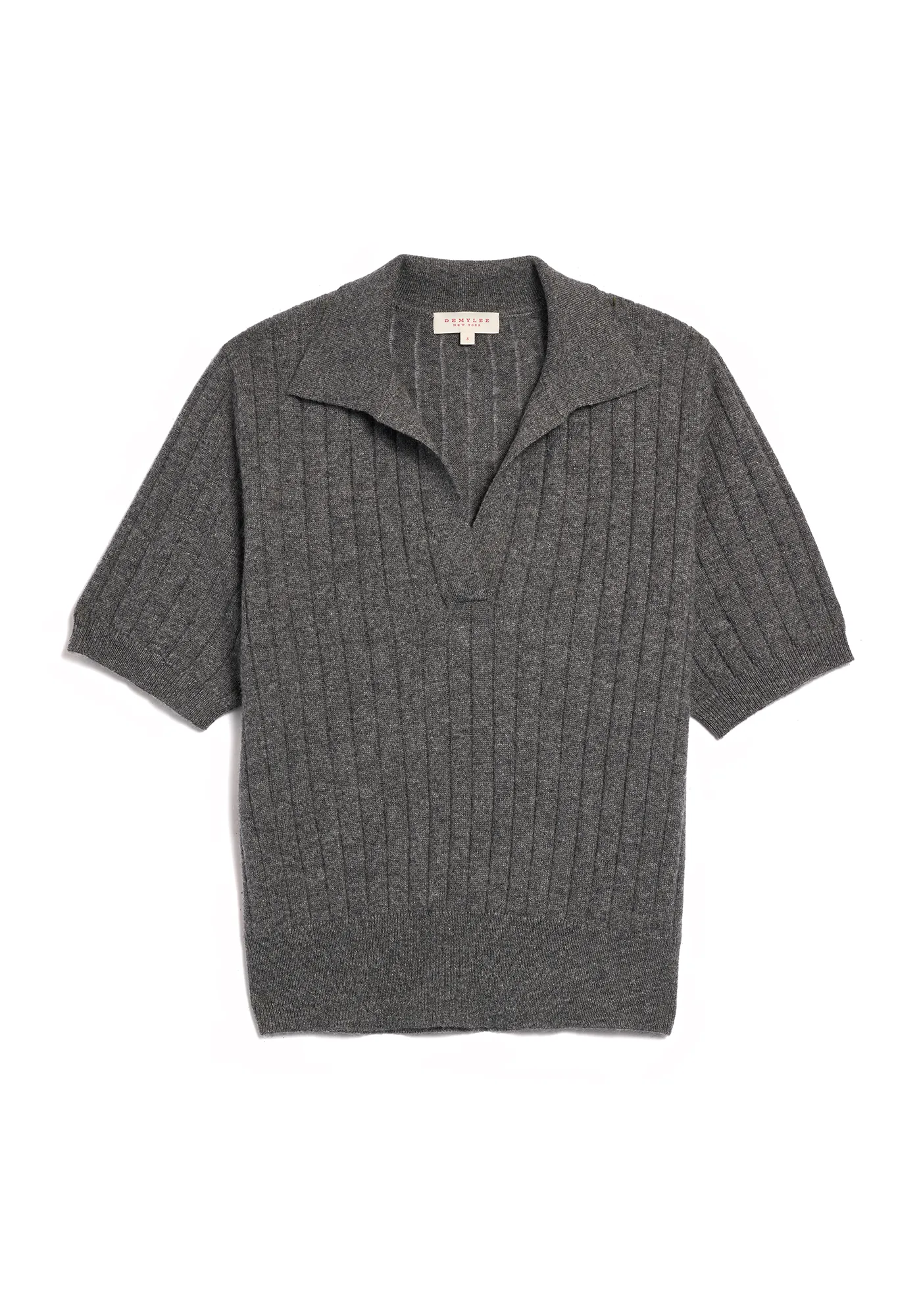Skylar Polo Cashmere Top sold by DEMYLEE product image thumbnail 2