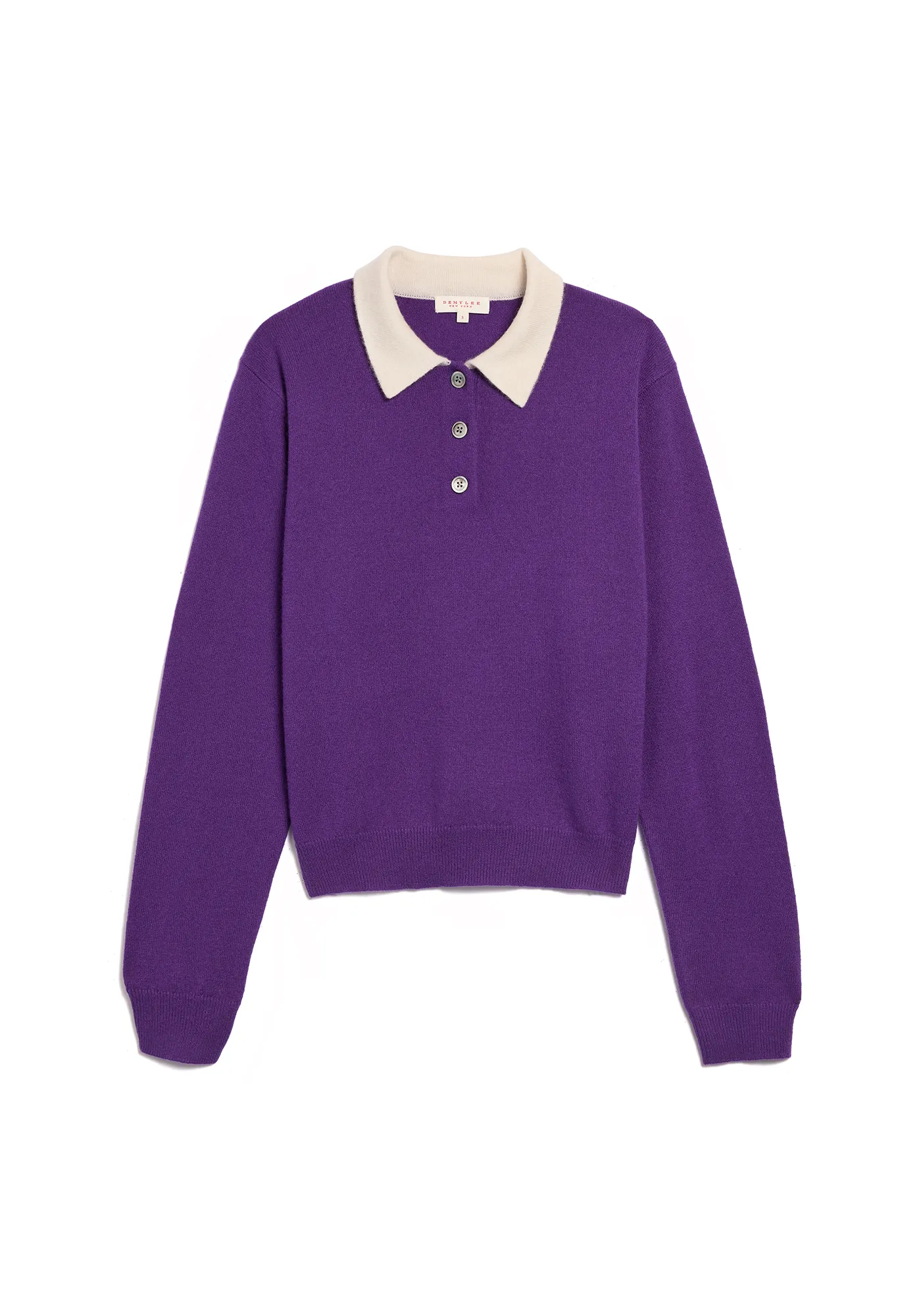 Eden Polo Cashmere Sweater sold by DEMYLEE product image thumbnail 4