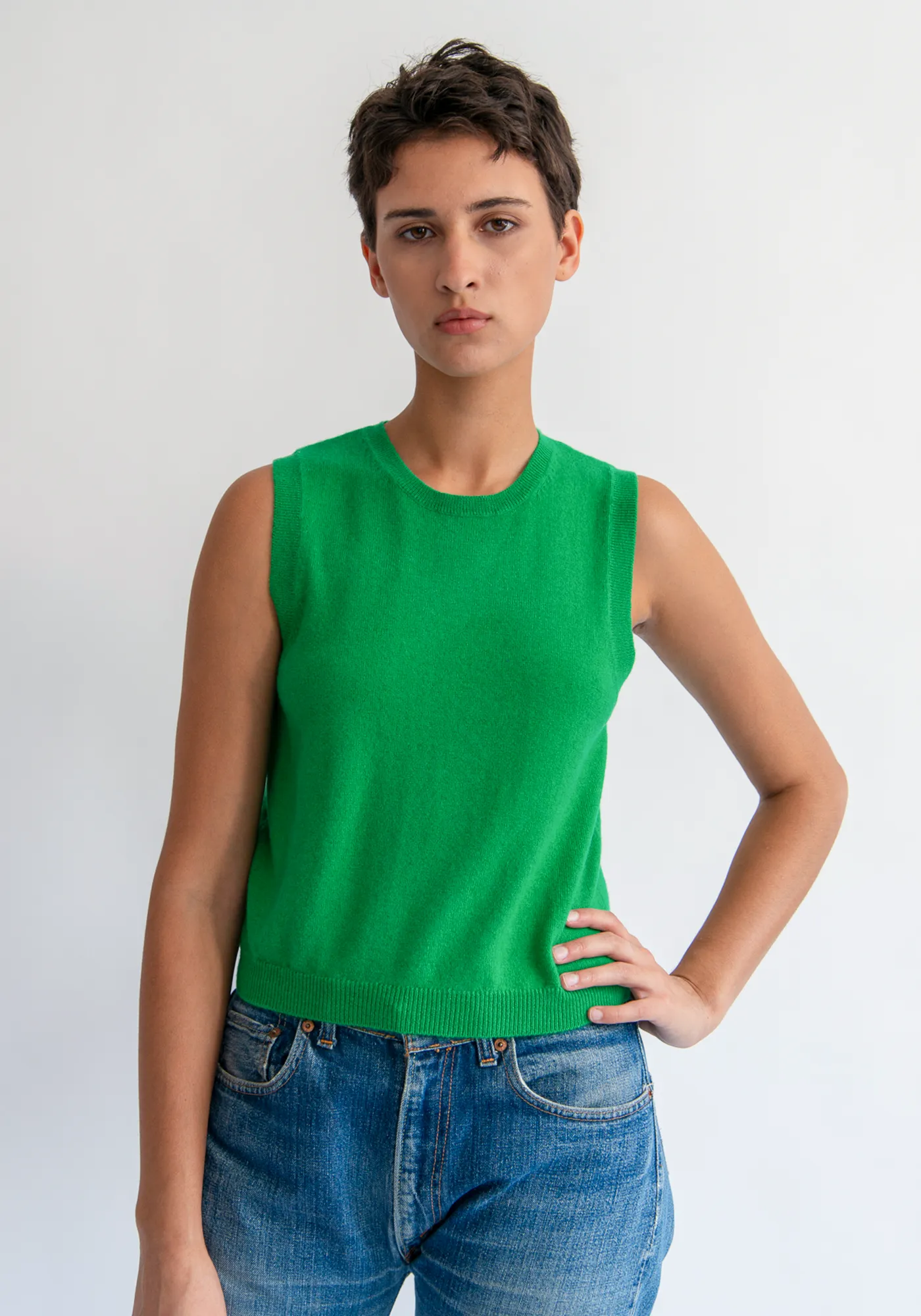 Hana Cashmere Top sold by DEMYLEE