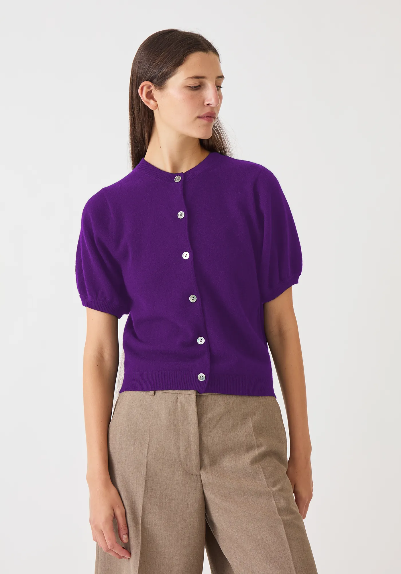 Zoe Cashmere Cardigan sold by DEMYLEE