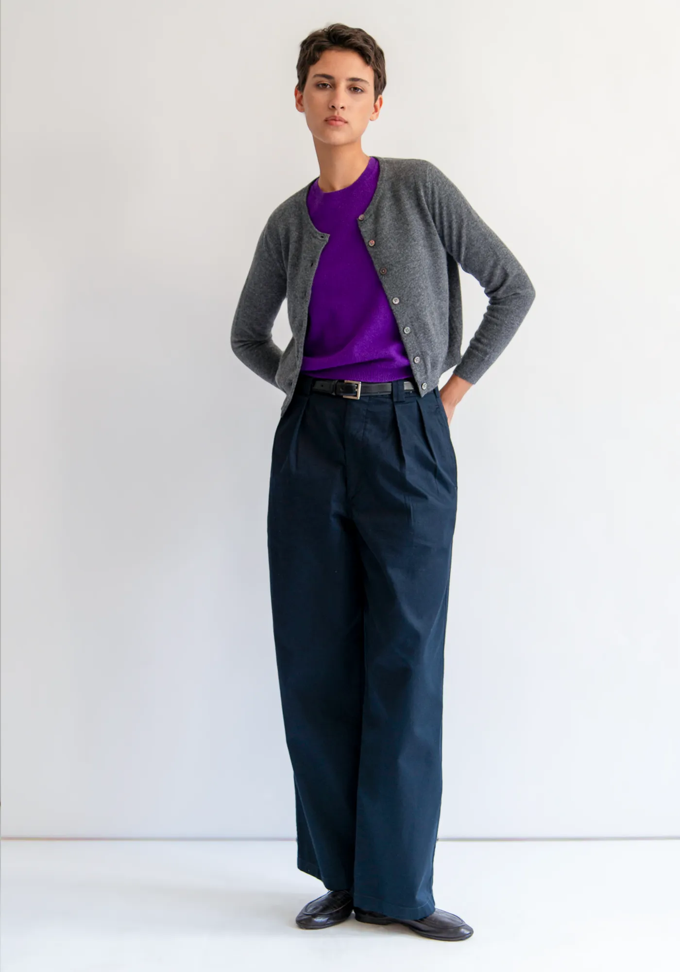 Ava Cashmere Cardigan sold by DEMYLEE product image thumbnail 3