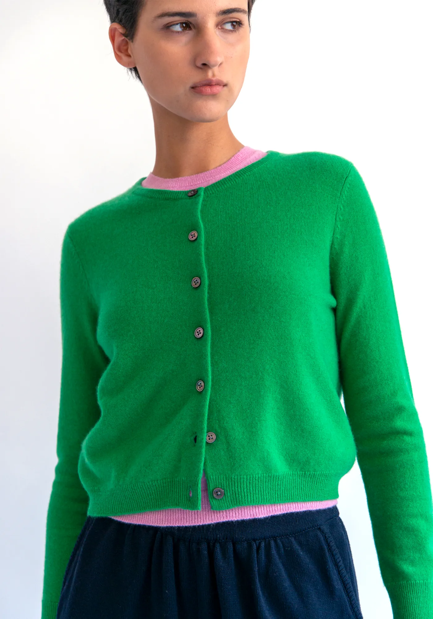Ava Cashmere Cardigan sold by DEMYLEE product image thumbnail 4