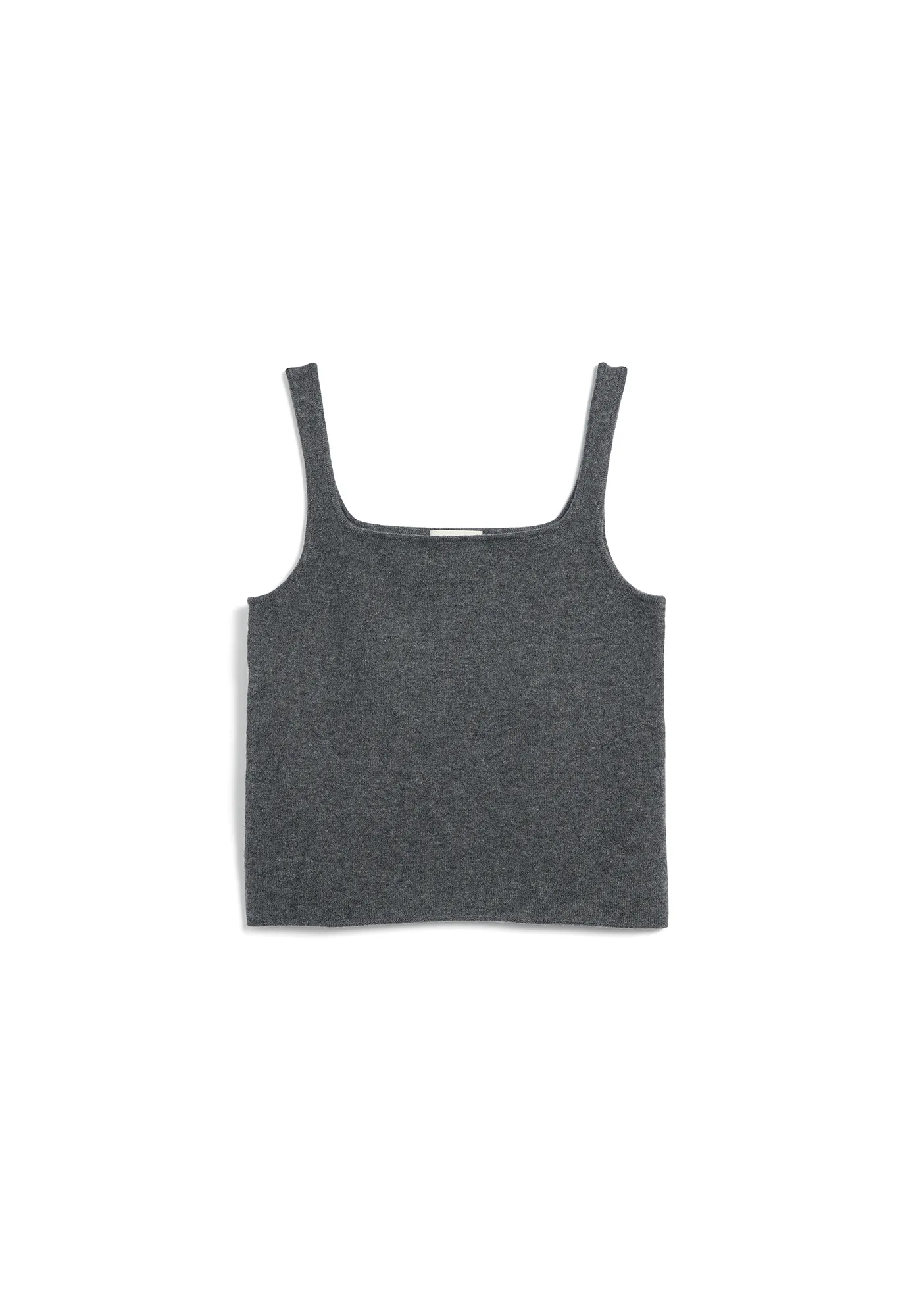 Pochi Cashmere Tank - Dark Heather Grey sold by DEMYLEE product image thumbnail 3