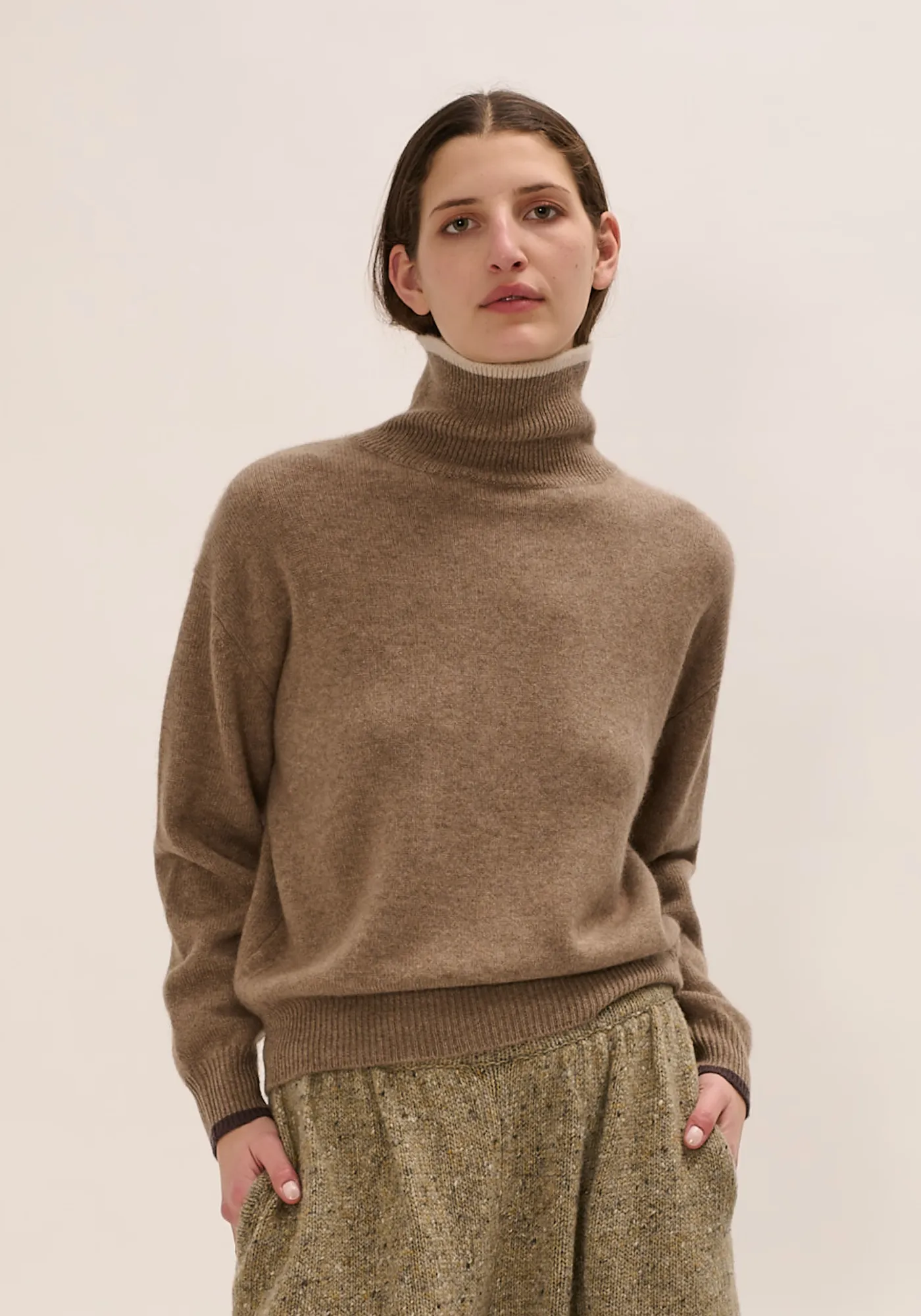 Hannes Turtleneck Cashmere Sweater sold by DEMYLEE