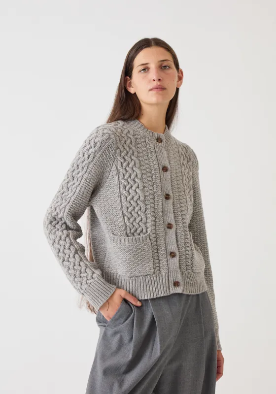Charlotte Merino Wool Cardigan sold by DEMYLEE