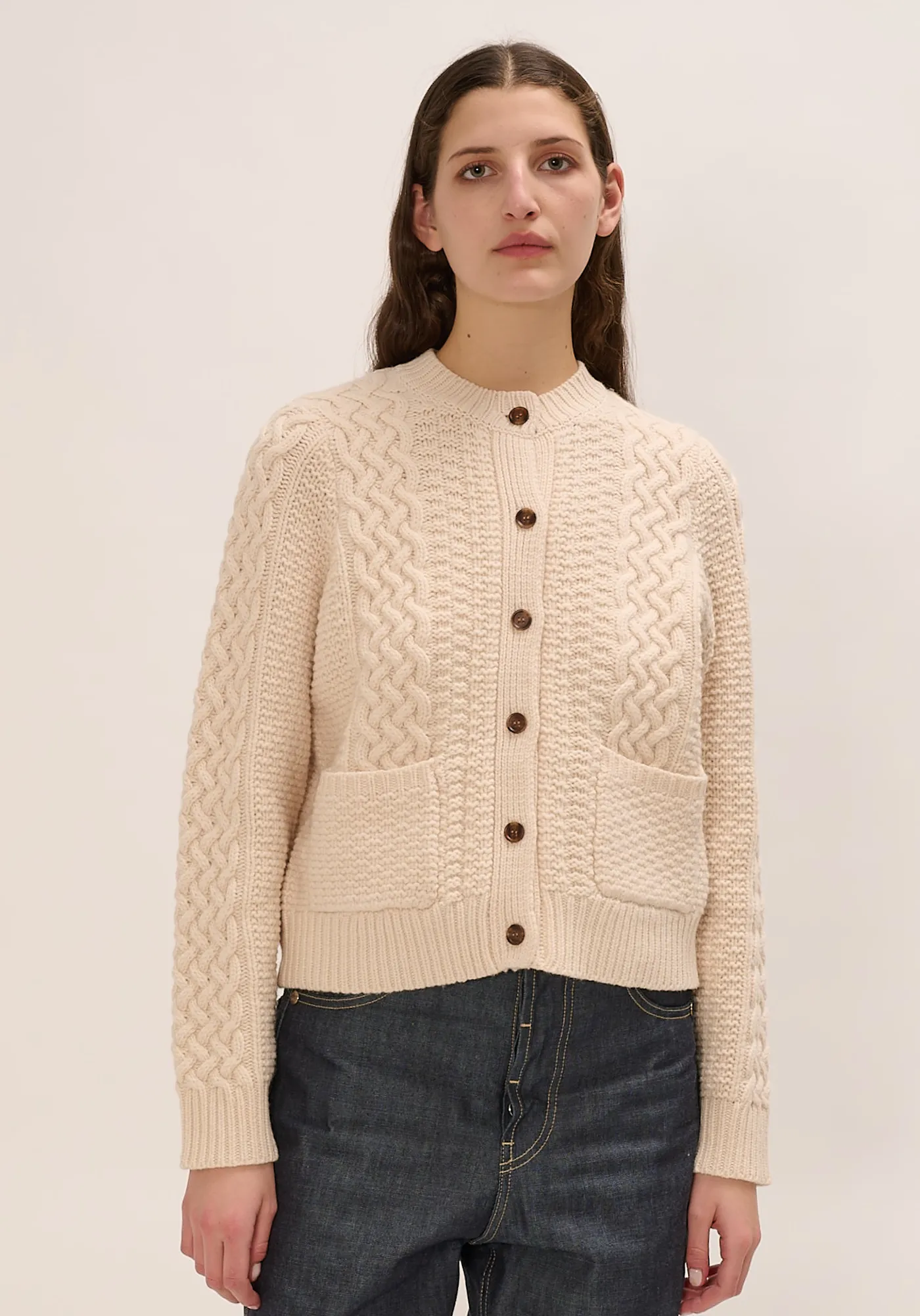 Charlotte Merino Wool Cardigan sold by DEMYLEE product image thumbnail 2