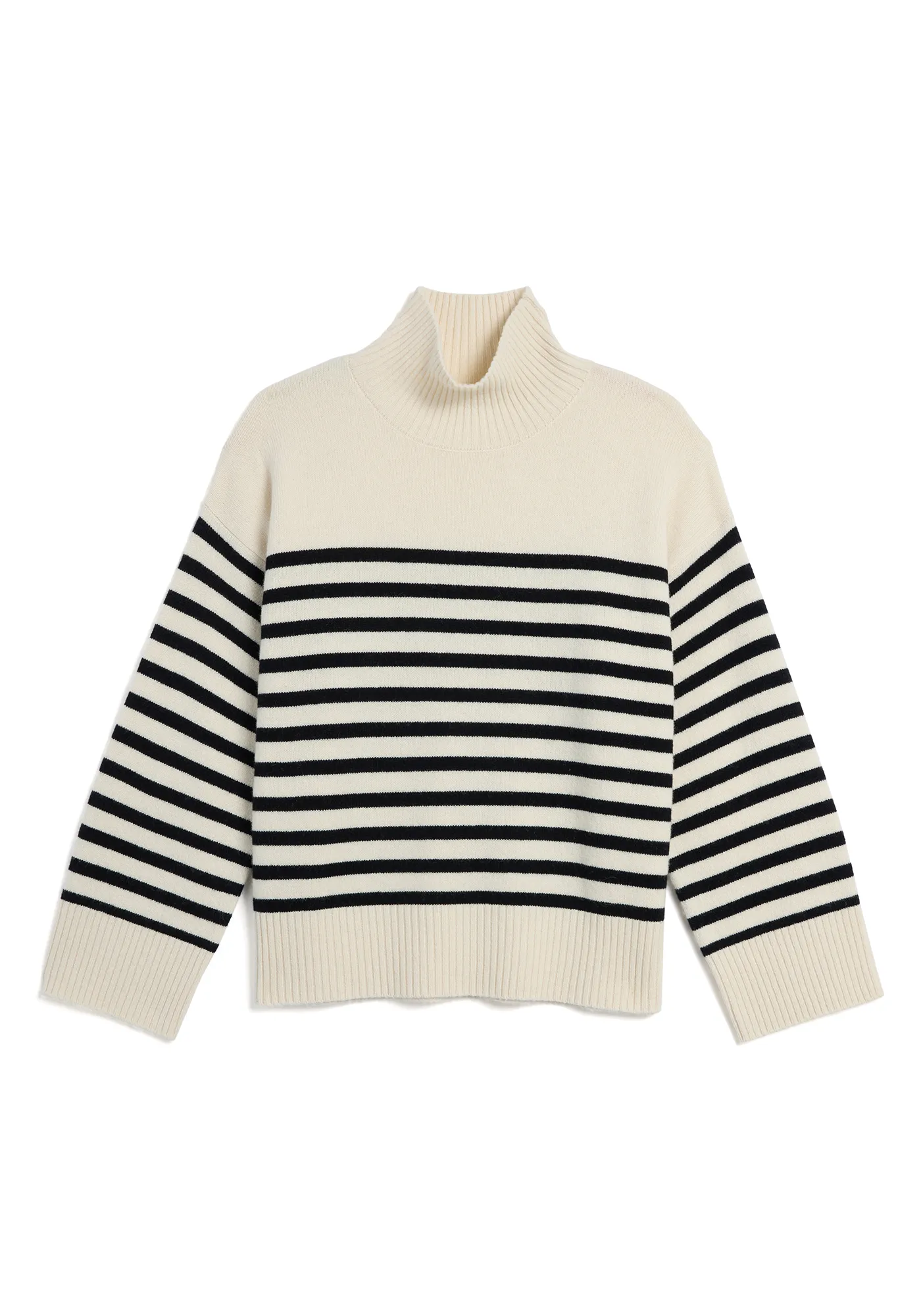 Paige Stripe Lambswool Sweater sold by DEMYLEE product image thumbnail 4