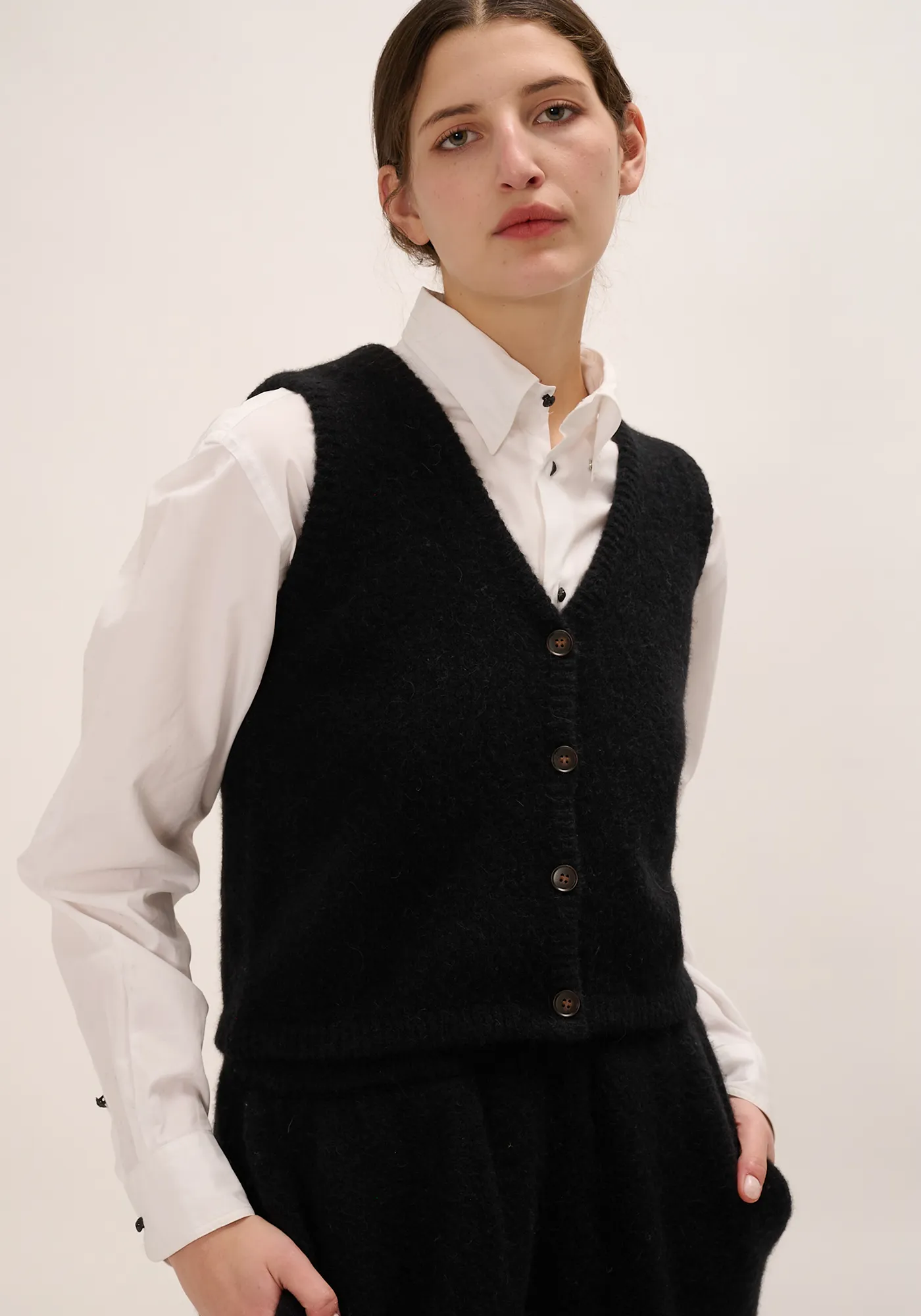 Macy Alpaca Vest sold by DEMYLEE product image thumbnail 2