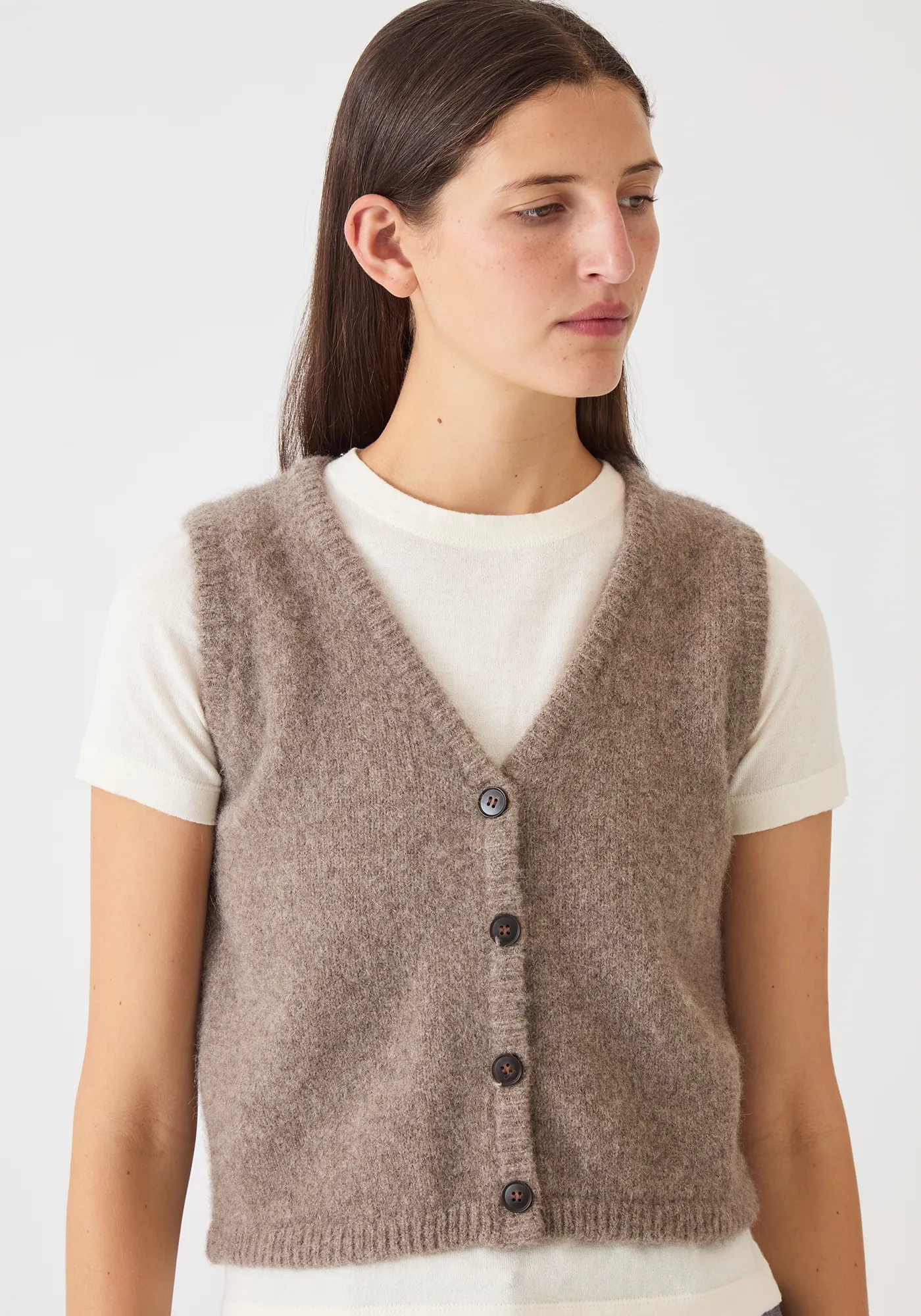 Macy Alpaca Vest sold by DEMYLEE product image thumbnail 3