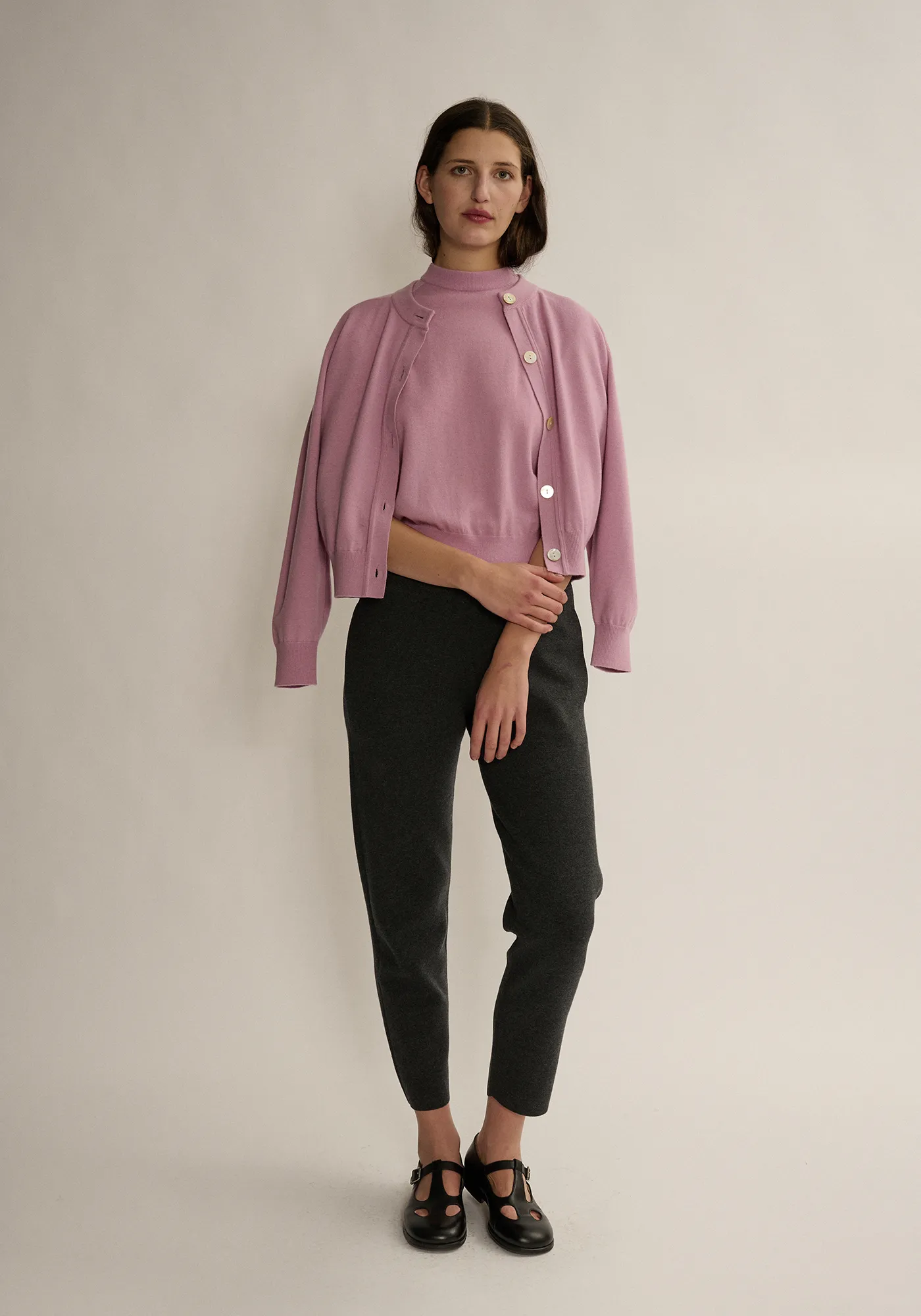 Gwen Merino Wool Cardigan sold by DEMYLEE