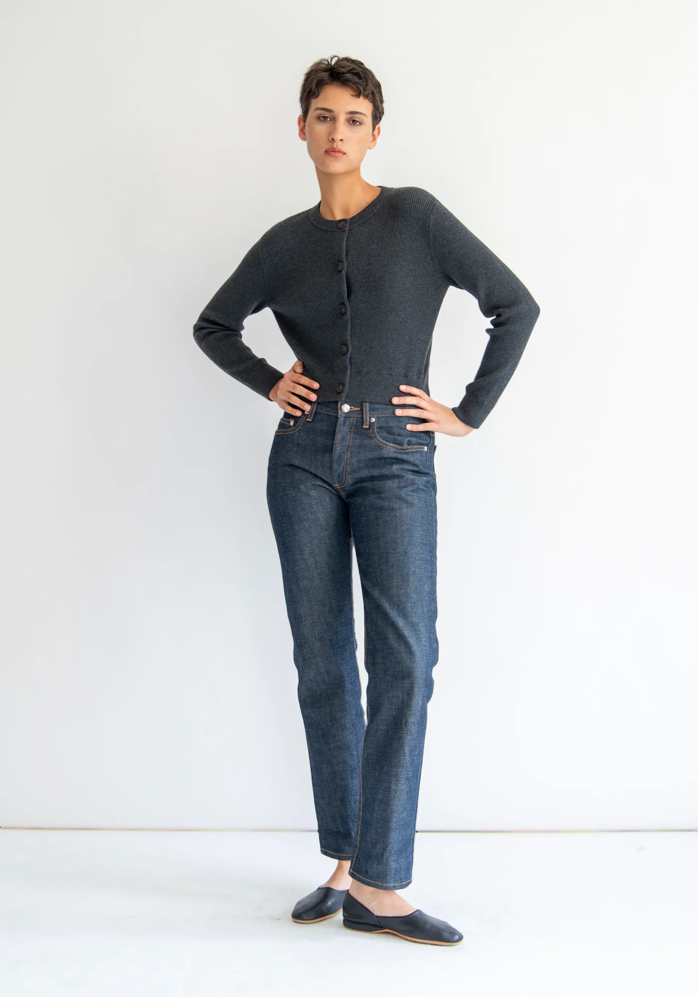 Richelle Wool Cotton Cardigan sold by DEMYLEE product image thumbnail 2