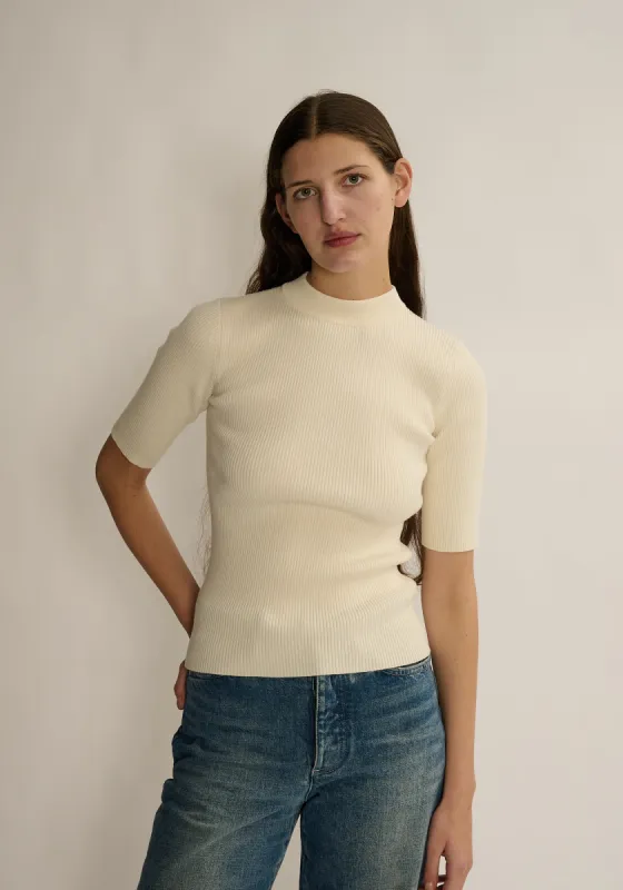 Chiyo Wool Cotton Top sold by DEMYLEE
