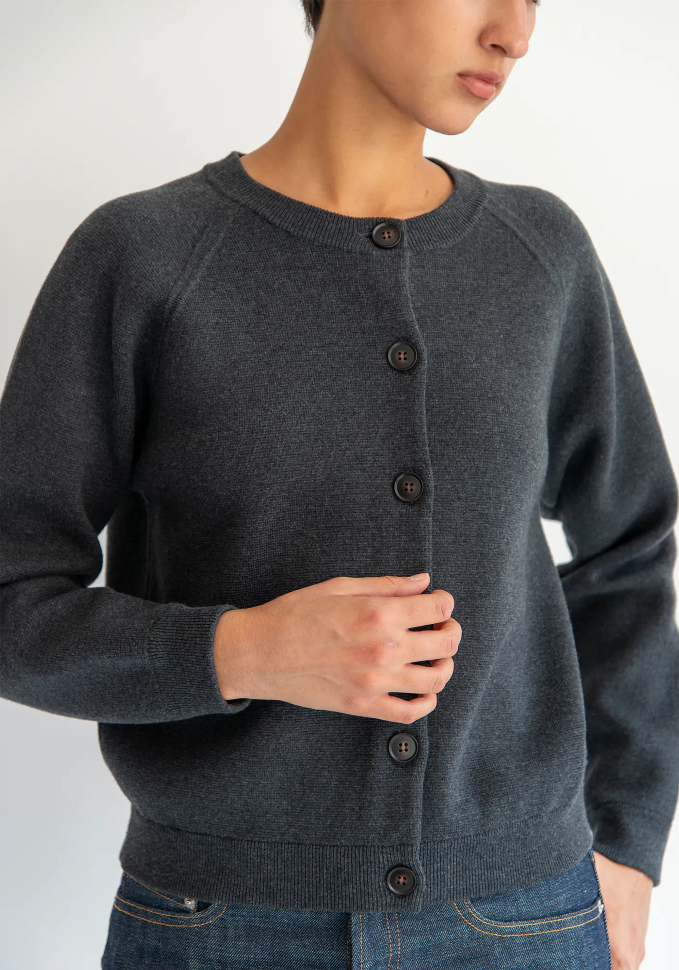 Kanon Wool Cotton Cardigan sold by DEMYLEE product image thumbnail 2