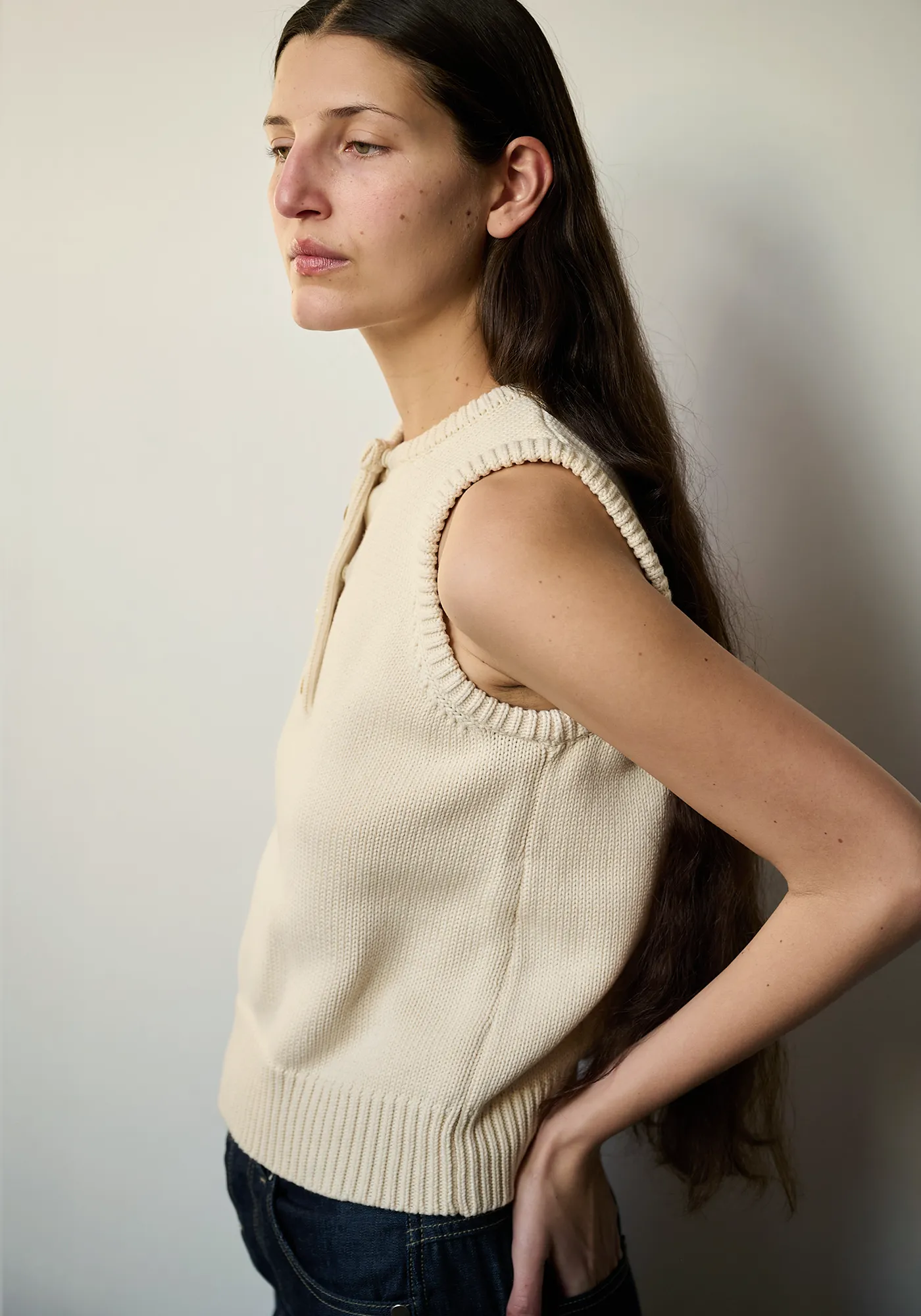 Minivera Cotton Vest sold by DEMYLEE product image thumbnail 5