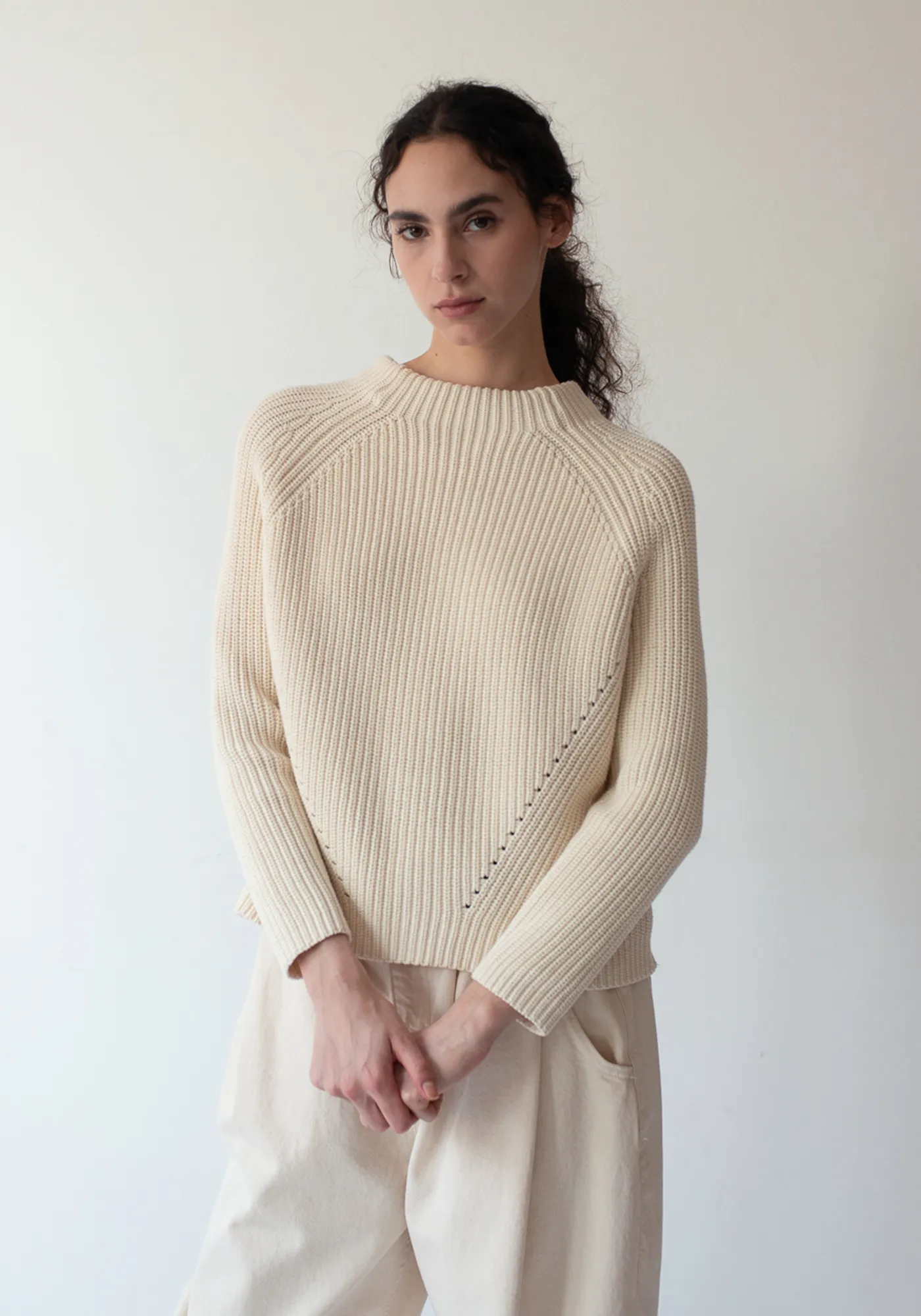 Daphne Washed Cotton Sweater sold by DEMYLEE product image thumbnail 2