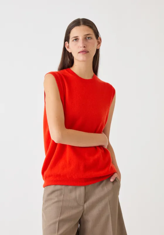 Yogi Cashmere Vest sold by DEMYLEE