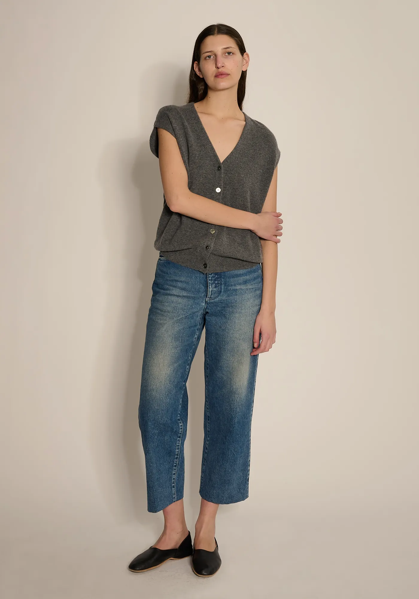 Bolt Cashmere Vest sold by DEMYLEE product image thumbnail 2