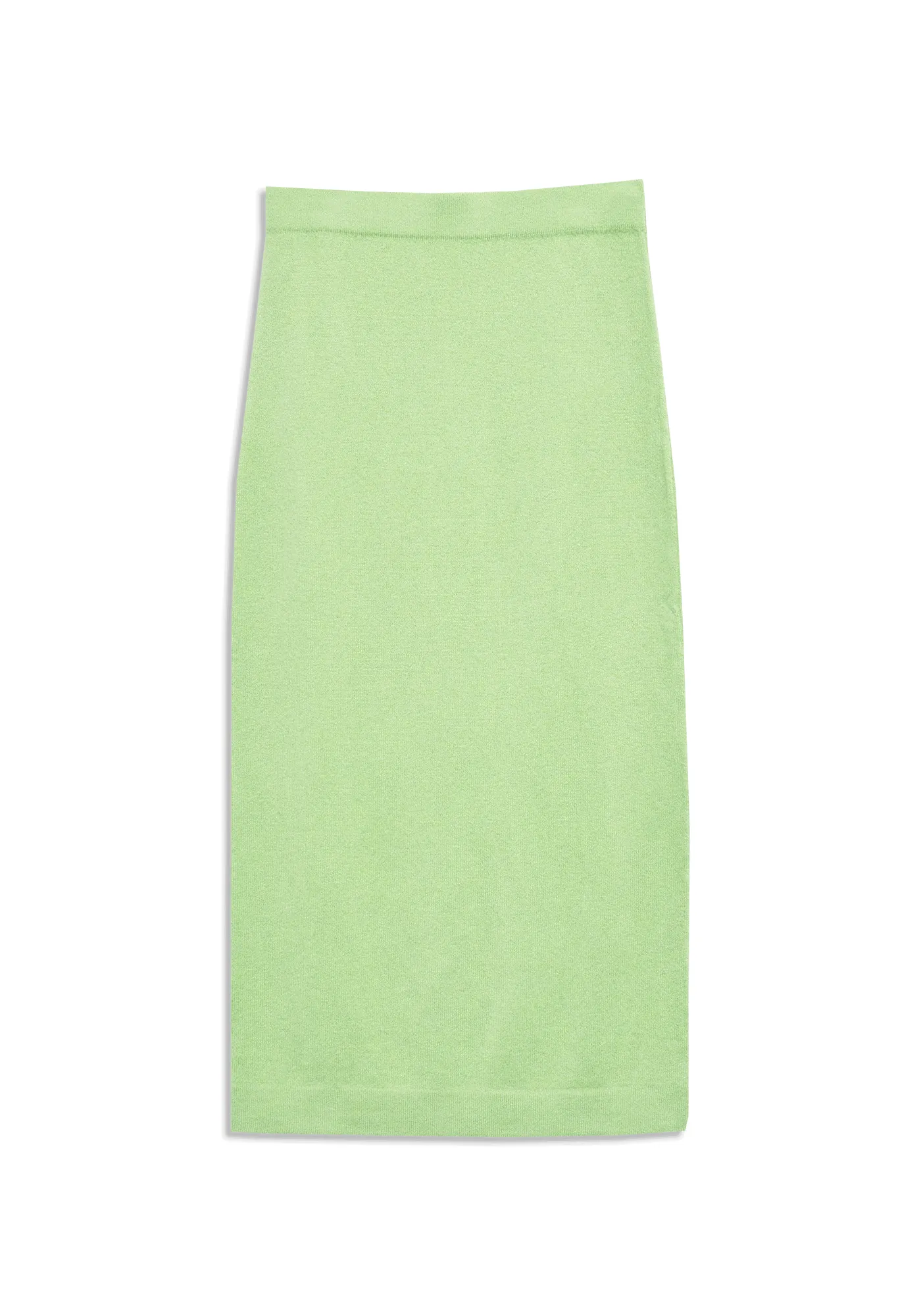 Peppa Cashmere Skirt - Lime sold by DEMYLEE