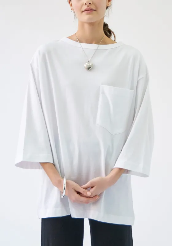 Cala Organic Cotton Top - White sold by DEMYLEE