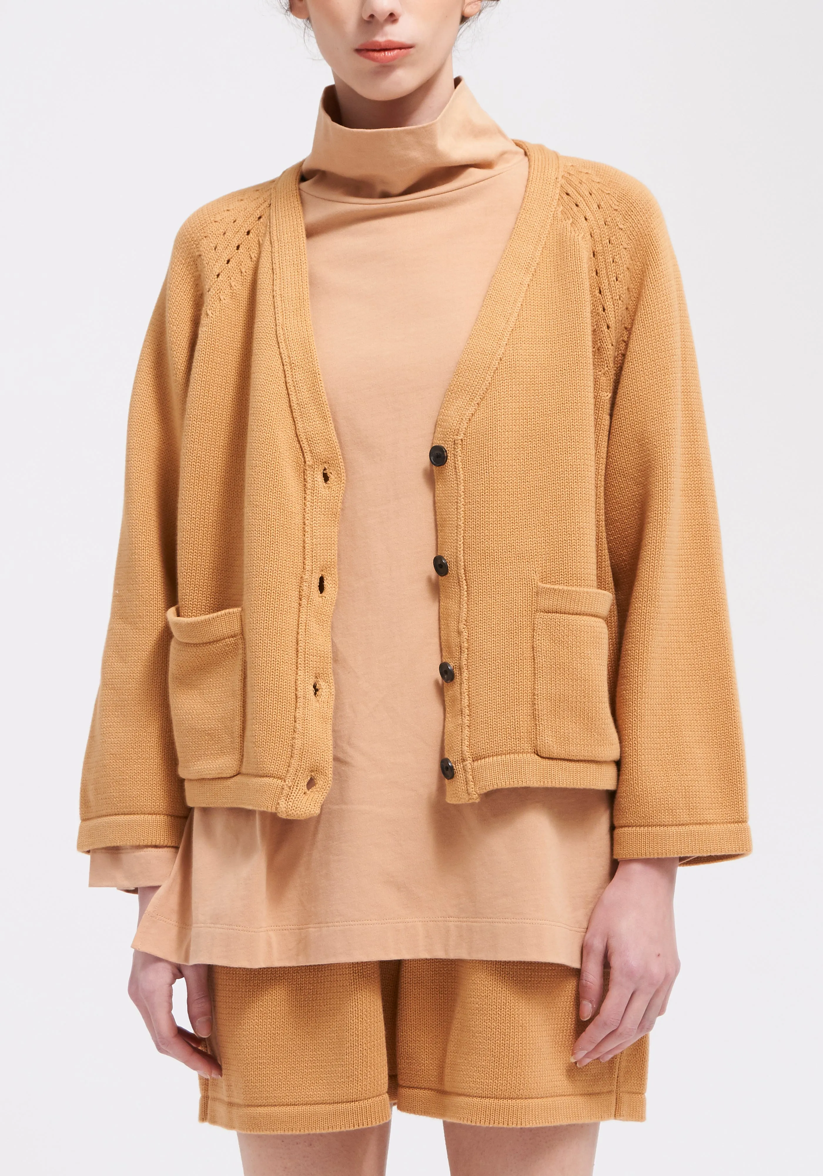 Phoebie Cardigan - Light Camel sold by DEMYLEE product image thumbnail 2