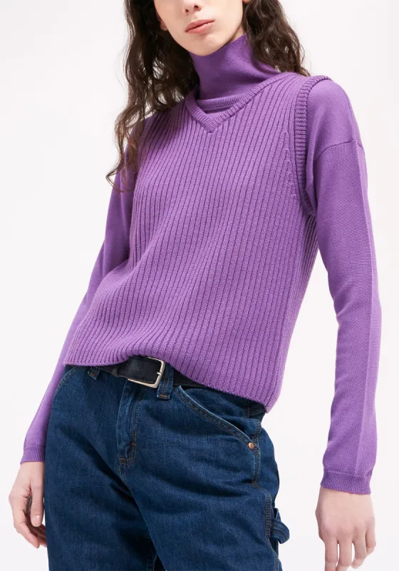 Yarisel Vest - Violet sold by DEMYLEE