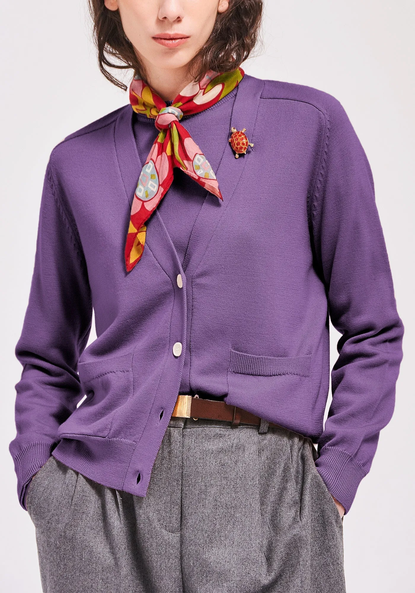 Luma Cardigan - Olive Oil sold by DEMYLEE product image thumbnail 2