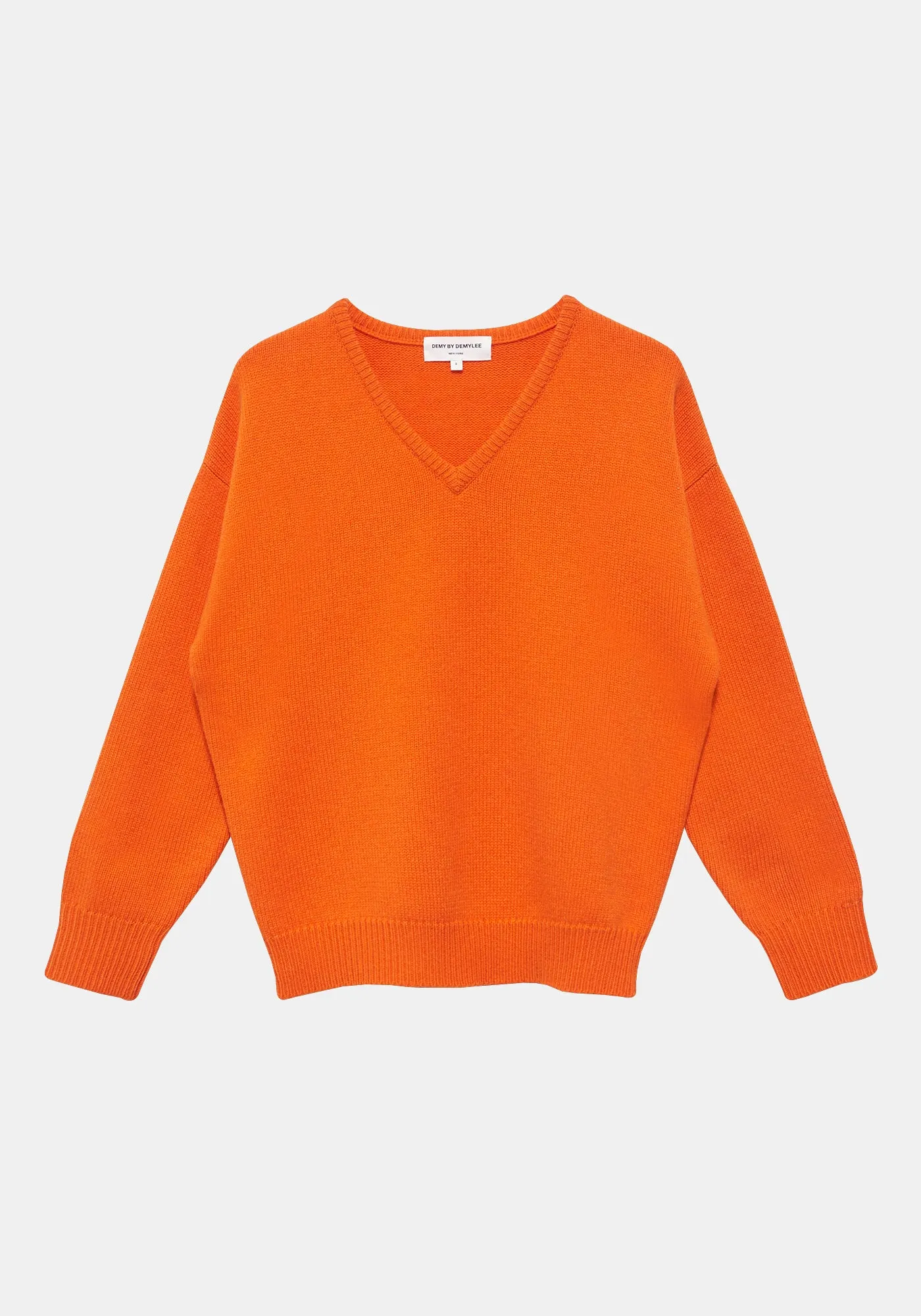 Bai Merino Wool Sweater - Orange sold by DEMYLEE product image thumbnail 2