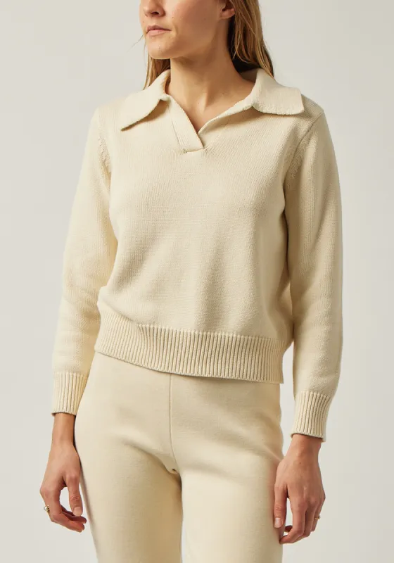 Jaclyn Sweater - Natural sold by DEMYLEE