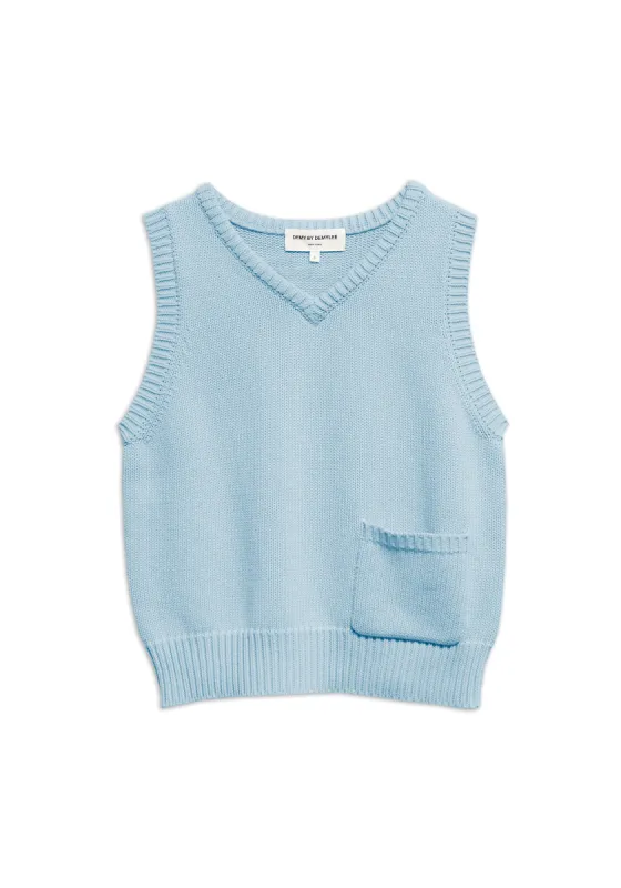 Arien Vest - Sky Blue sold by DEMYLEE