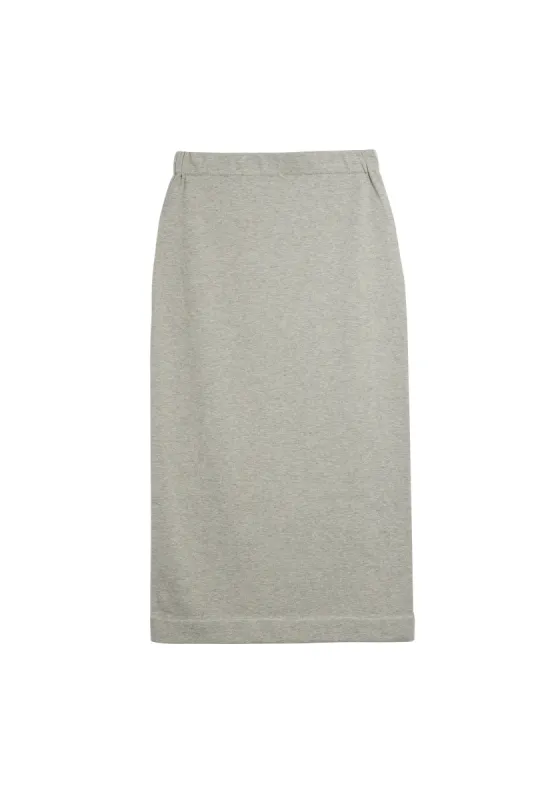 Levia Skirt - Lt Heather Grey sold by DEMYLEE
