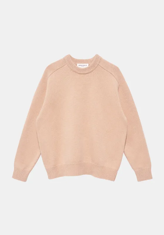 Gafna Merino Wool Sweater - Oatmeal sold by DEMYLEE