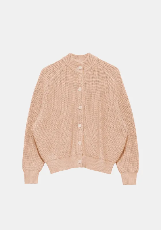 Callan Wool Cardigan - Oatmeal sold by DEMYLEE