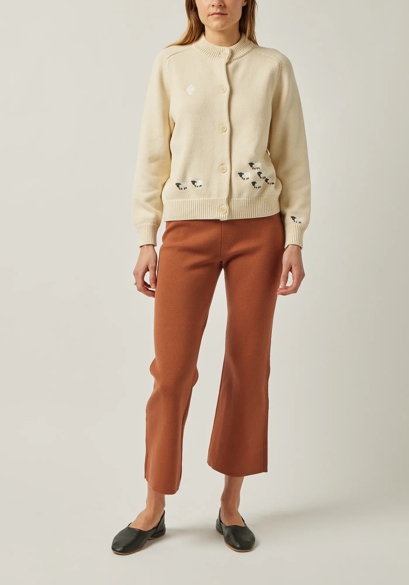 Declan Organic Cotton Pant - Brown sold by DEMYLEE product image thumbnail 2