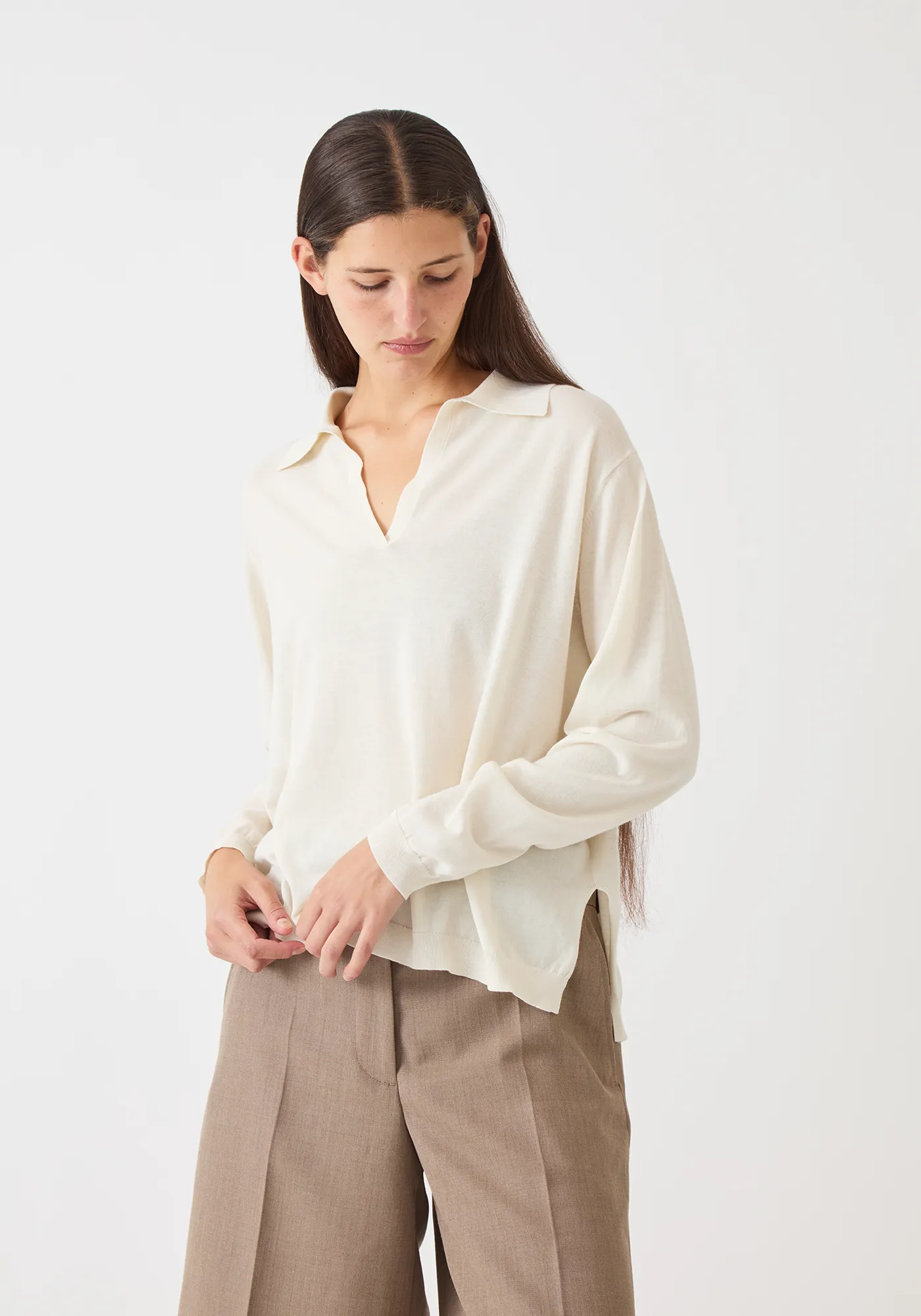 Sora Fine Pima Cotton Sweater sold by DEMYLEE