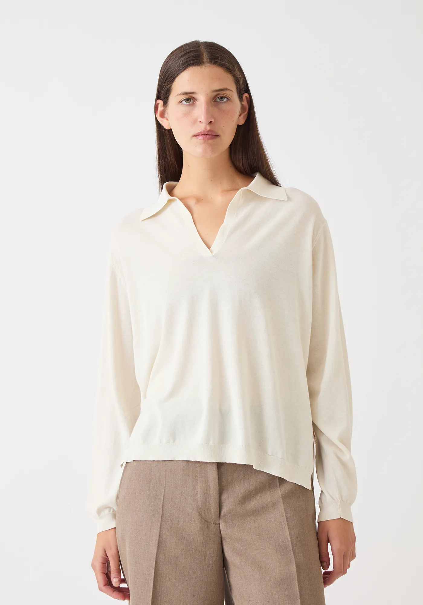 Sora Fine Pima Cotton Sweater sold by DEMYLEE product image thumbnail 2