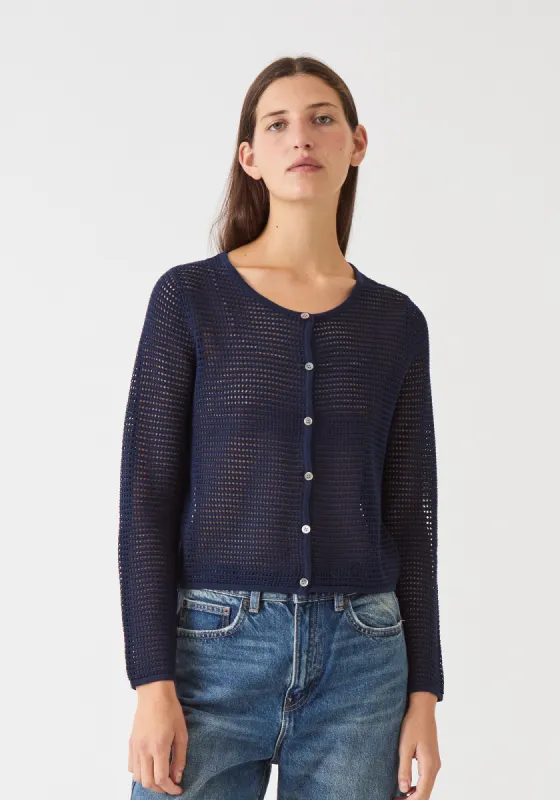 Aki Cotton Cardigan sold by DEMYLEE