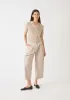 Cris Cotton Linen Top sold by DEMYLEE