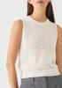 Selina Cotton Linen Top sold by DEMYLEE
