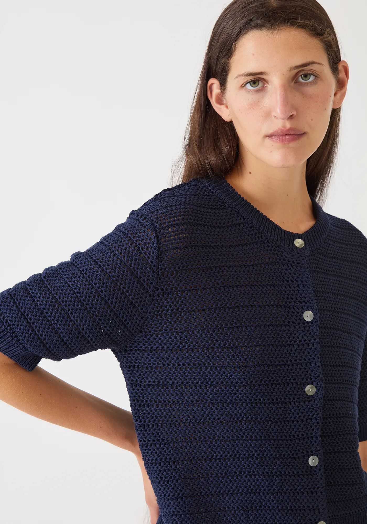 Olivia Cotton Cardigan sold by DEMYLEE product image thumbnail 5