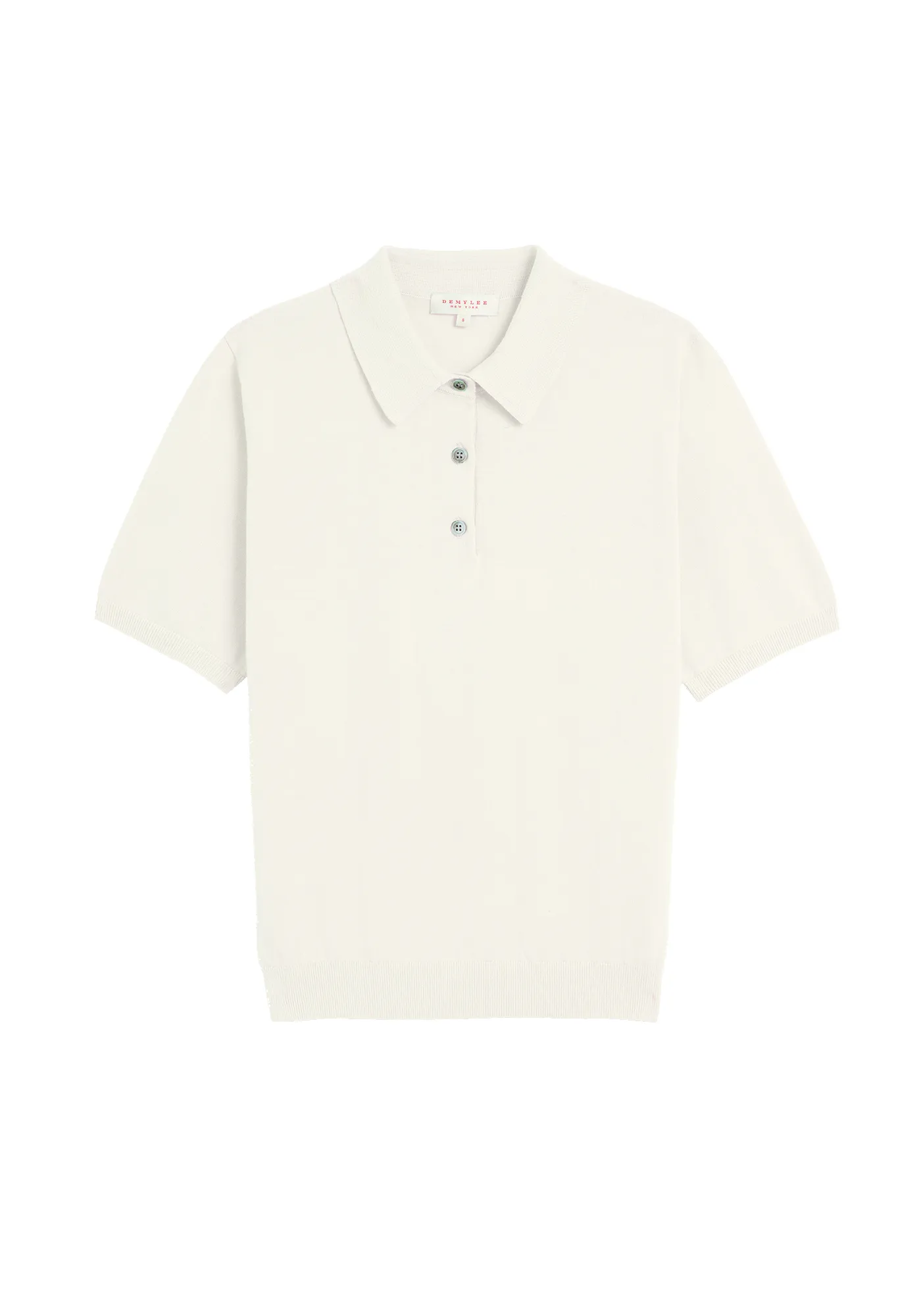 Adia Fine Cotton Polo sold by DEMYLEE product image thumbnail 5