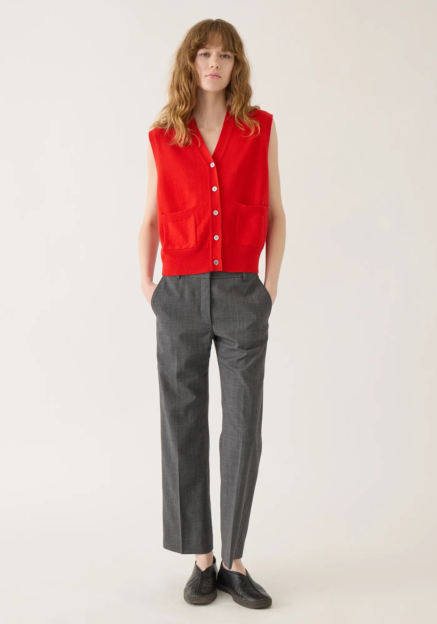 Juni Cashmere Vest sold by DEMYLEE product image thumbnail 2